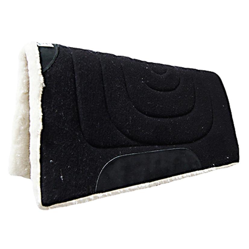 Diamond Wool Pad CO Tack 32X32 / BLACK Diamond Wool Square Sagebrush Cutter Pad