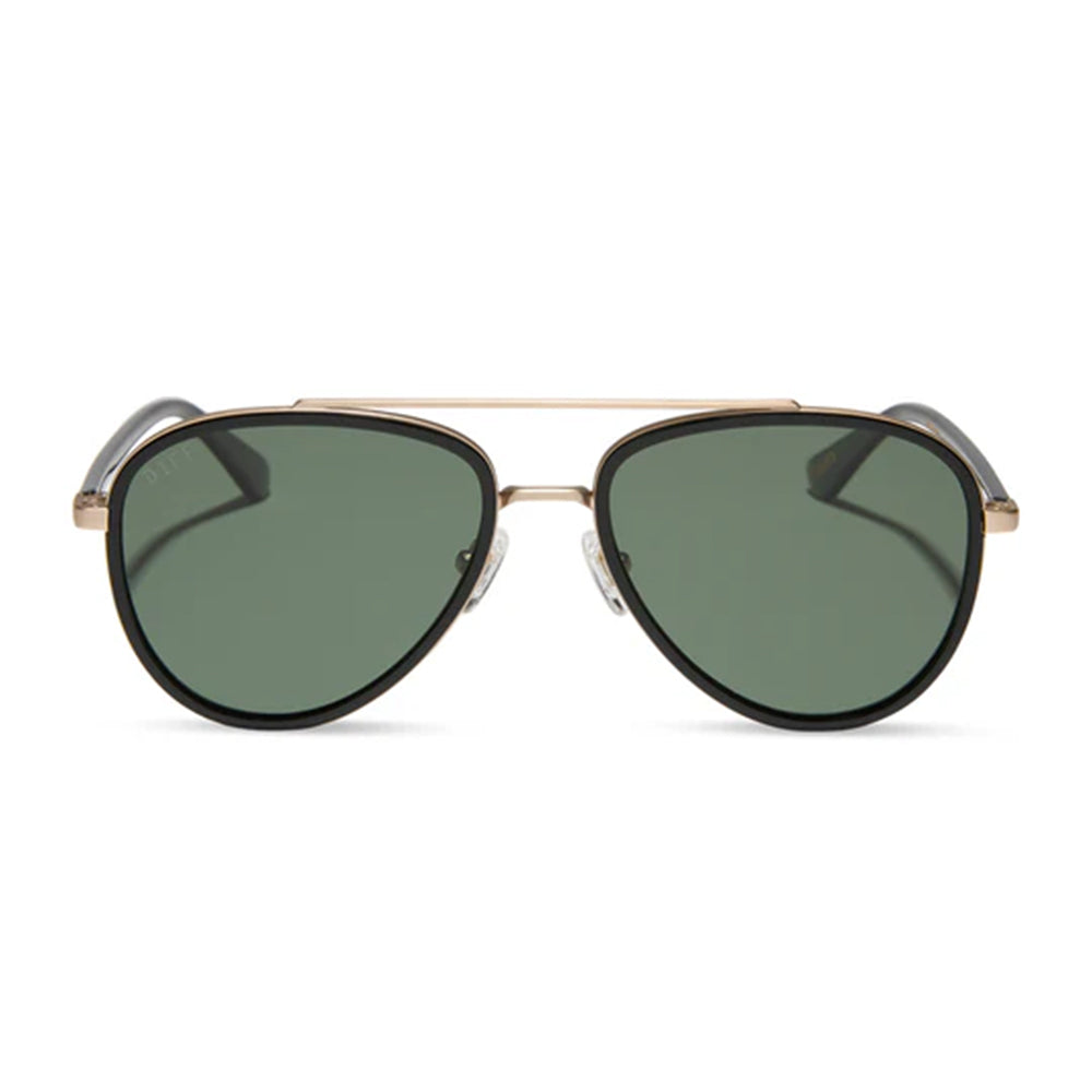 Diff Eyewear Apparel Diff Eyewear Yellowstone Black G15 Polarized Sunglasses