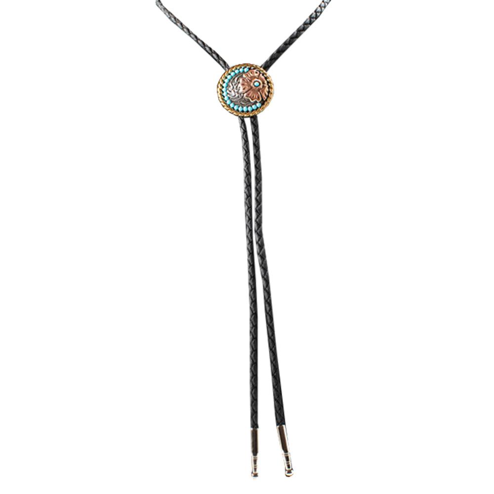 Double S Jewelry Double S Flower Bolo Tie