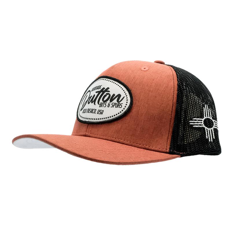 Dutton Bits Hats Rust/Black / OSFA Dutton Bits Rust Black Cap With Logo Patch