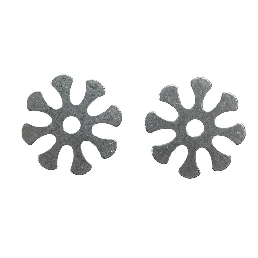 Dutton Bits Tack 1 1/4" / Silver Dutton Bits Silver 8 Point Replacement Spur Rowels Paired