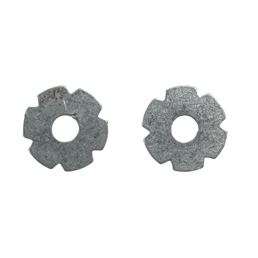 Dutton Bits Tack 3/8" / Silver Dutton Bits Silver 6 Point Rowels
