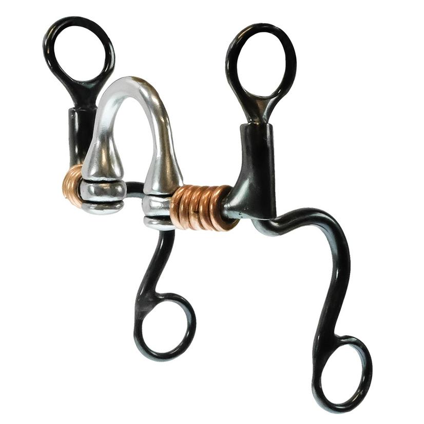 Dutton Bits Tack 5" Dutton Cavalry Short Shank Correction Mouth Bit with Rollers