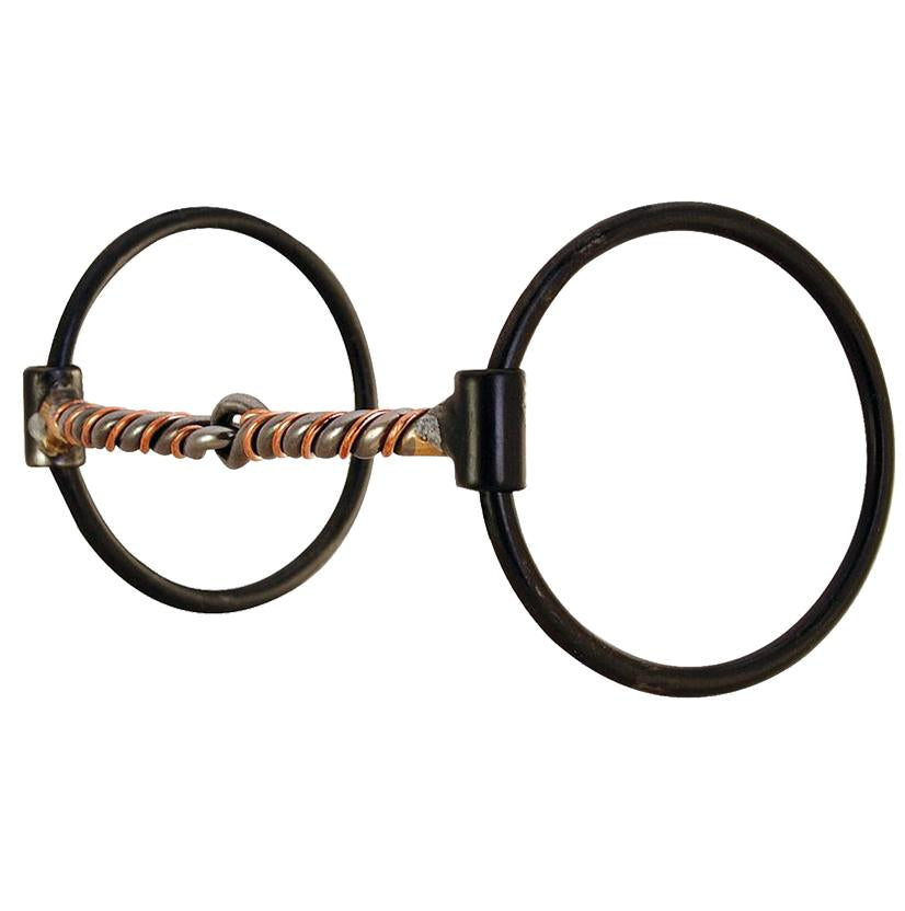 DUTTON BITS Tack Dutton 3 1/2" Loose Ring Cooper Twist Bit