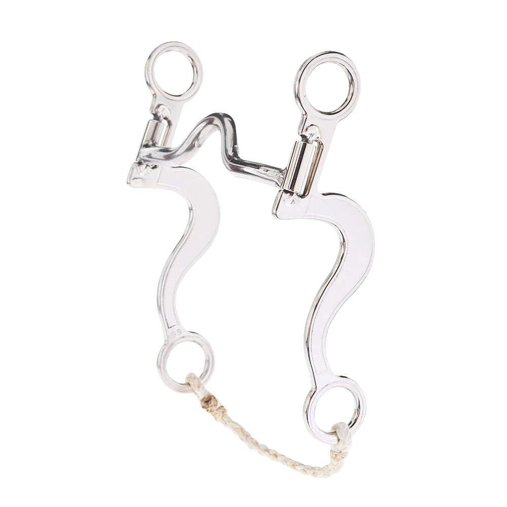 Dutton Bits Tack Dutton Bits Low Port Elite Flat Stainless Steel Shank Bit