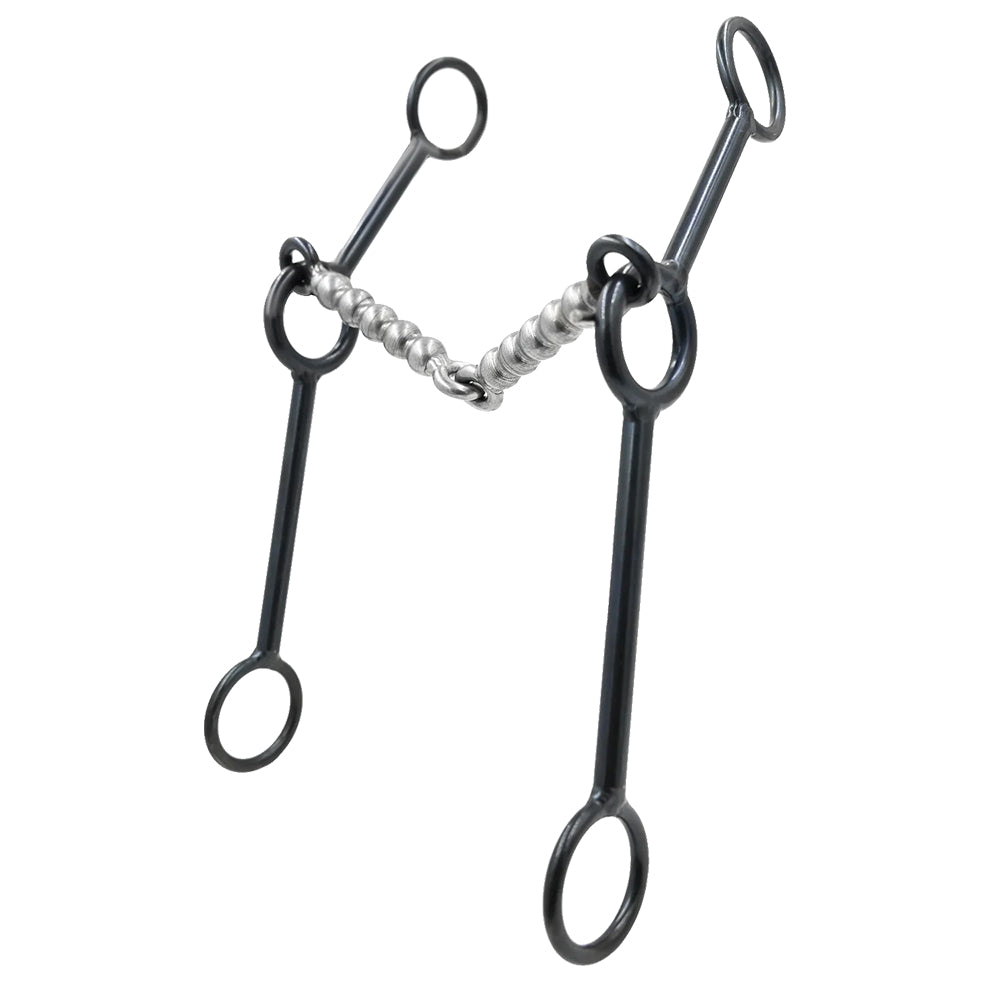 Dutton Bits Tack Dutton Bits Solid Bead Mouthpiece Snaffle Gag Bit