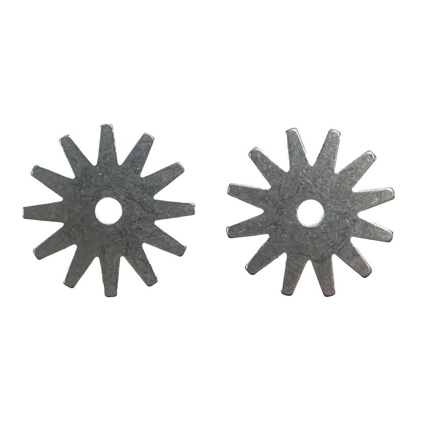 Dutton Bits Tack Silver / 1 1/2 Dutton Bits Silver 12 Point Spur Rowels Paired 1 1/2"