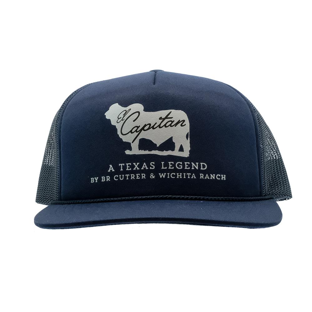 El Capitan Hats OSFA / NAVY El Capitan Navy A Texas Legend Cap