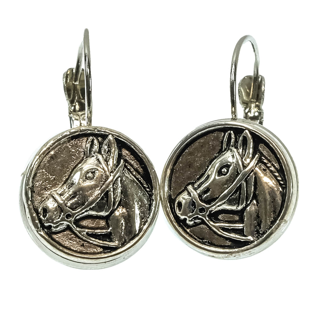 Erin Knight Designs Jewelry Erin Knight Designs Silver Horsehead Earrings