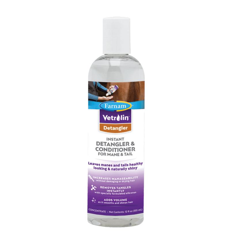 Farnam Supplies 12oz Vetrolin Detangler Condition 12oz.