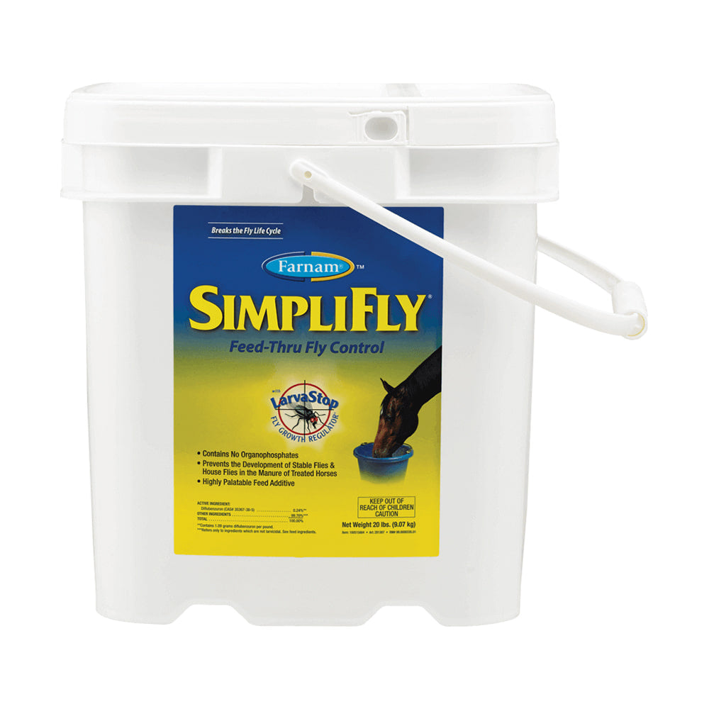 Farnam Supplies 20lb Farnam SimpliFly with LarvaStop 20 Lb.