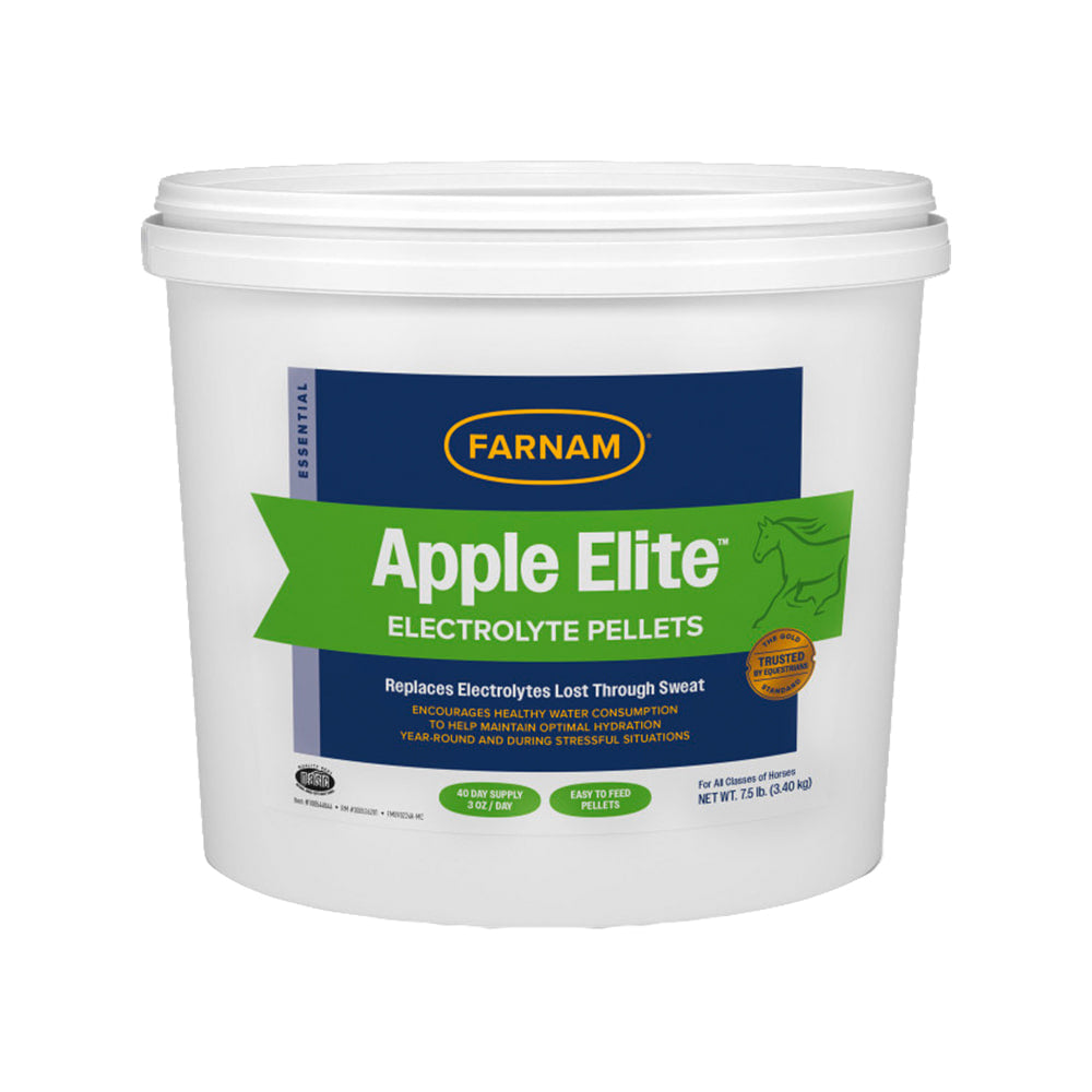 Farnam Supplies 7.5lb / White Farnam Apple Elite Electrolyte Pellets 7.5lb