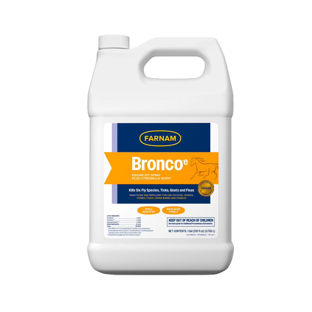 Farnam Supplies Gallon Bronco E Fly Spray Gallon