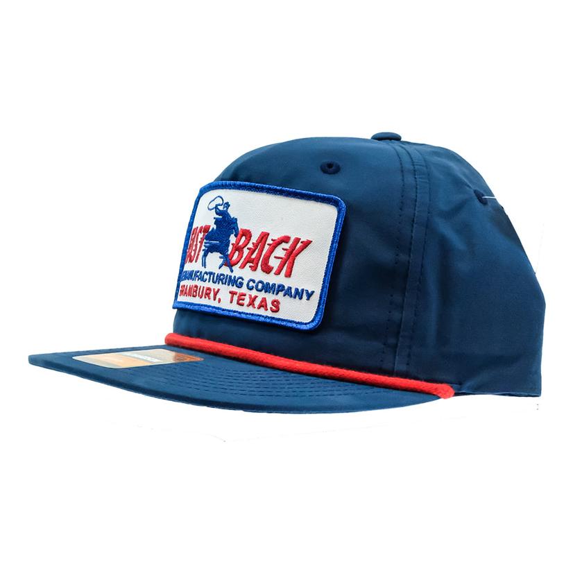 Fast Back Hats OSFA / NAVY Fast Back Navy Retro Logo Cap