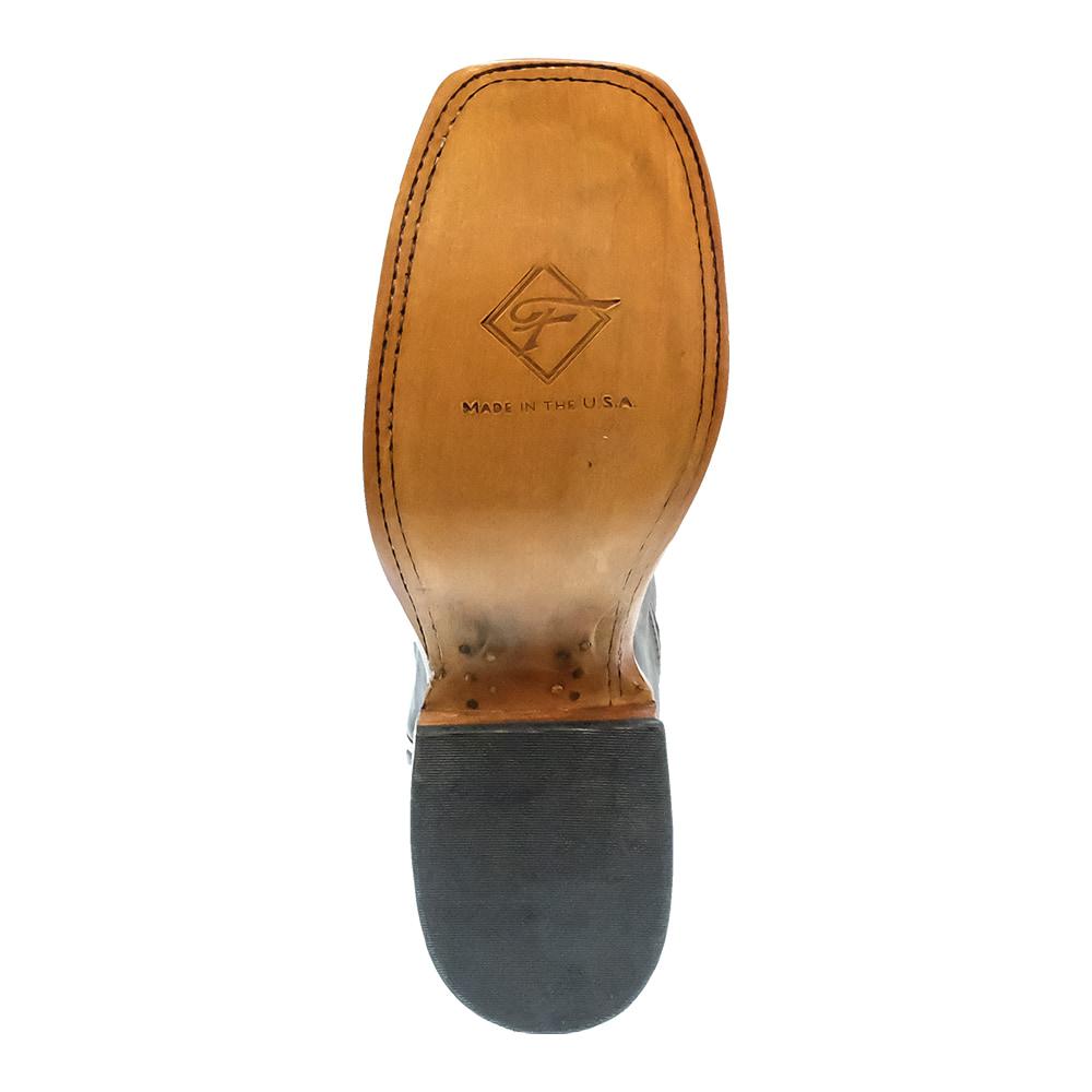 Fenoglio Footwear Fenoglio Custom Tan Fuji With Blue Troya Women's Boot