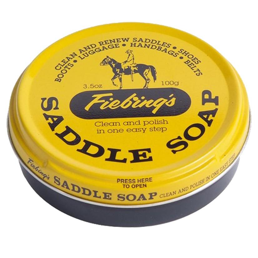 Fiebing's Supplies 3.5oz Fiebing Yellow Saddle Soap 3.5oz