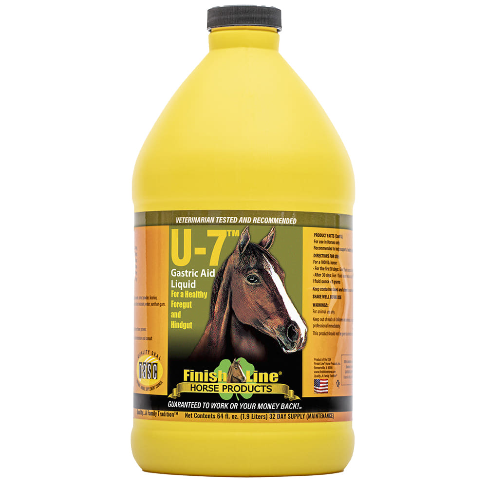 Finish Line Horse Supplies Finish Line U-7 Gastric Liquid- 64oz