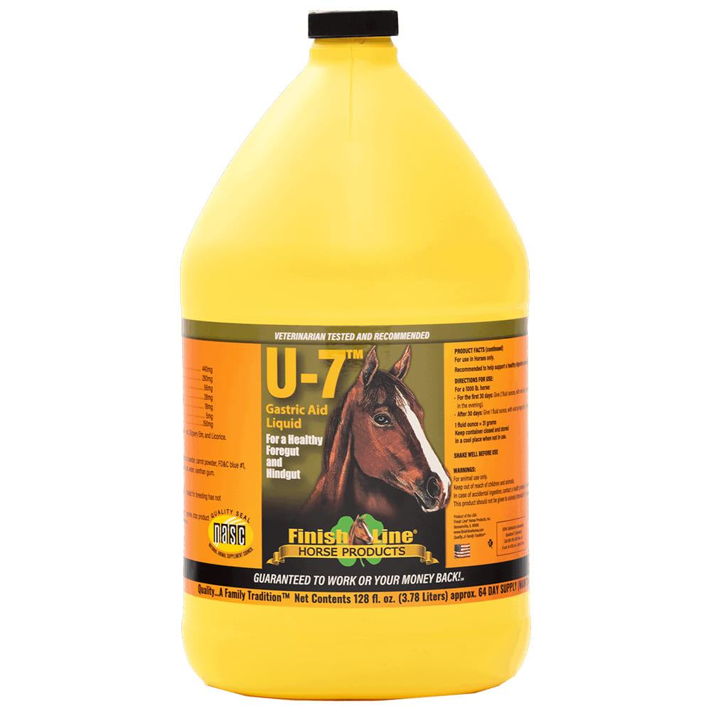 Finishline Horse Supplies Gallon Finishline U-7 Gastric Liquid Gallon