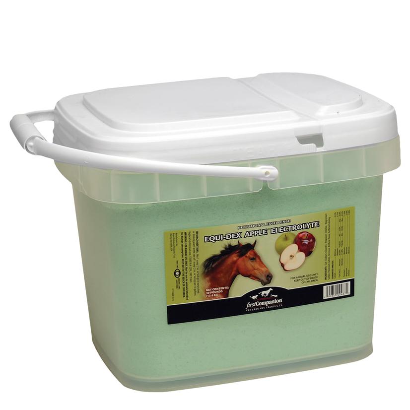First Companion Supplies 30lb First Companion Dex Apple Electrolyte 30 Lb