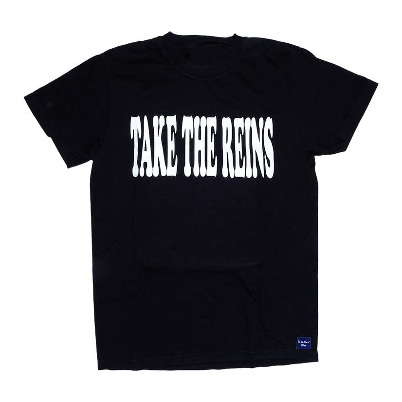 For The Love Of Horses Apparel For the Love of Horses Take The Reins Women's Black Tee