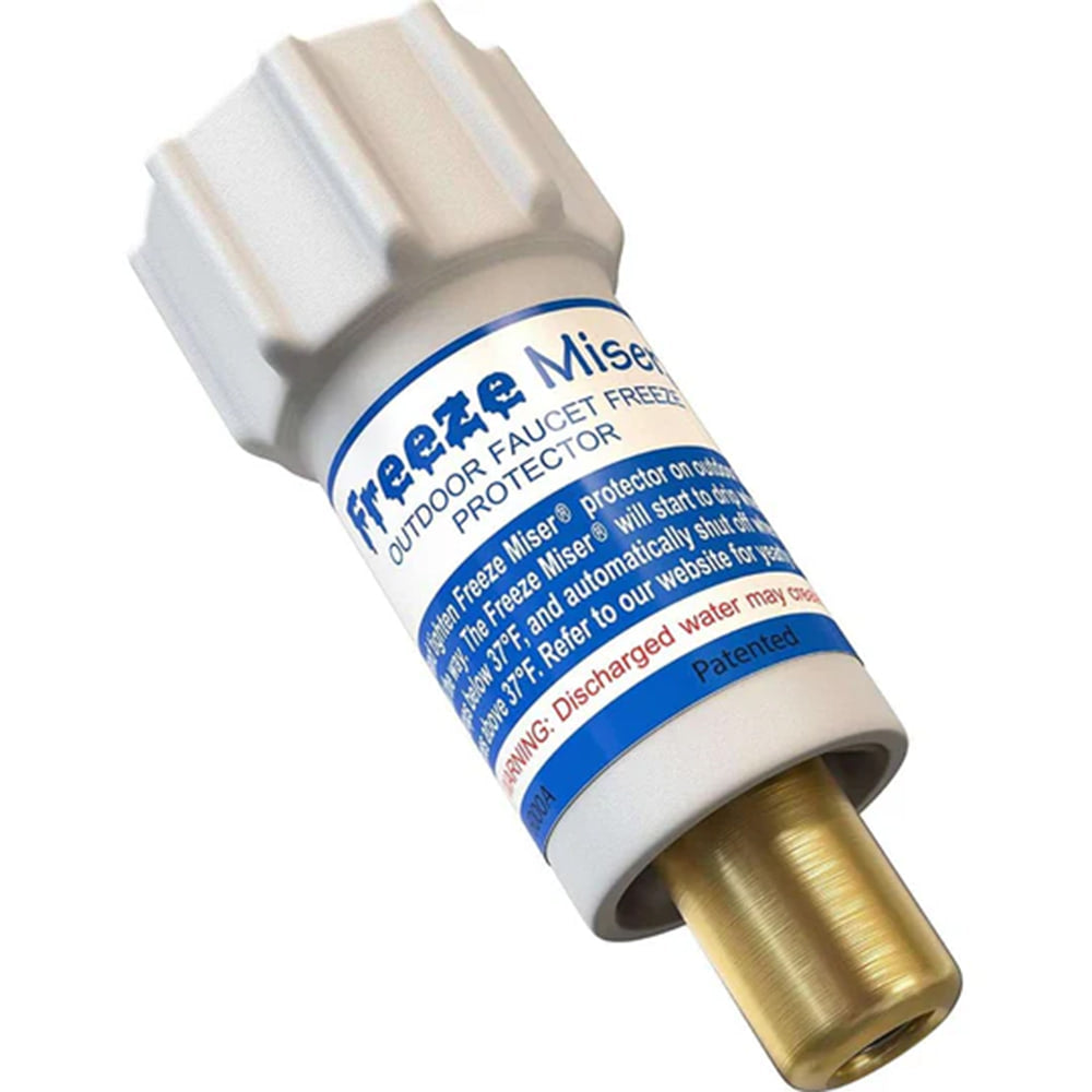 Freeze Miser Supplies The Freeze Miser Outdoor Faucet Freeze Protector Single Pack