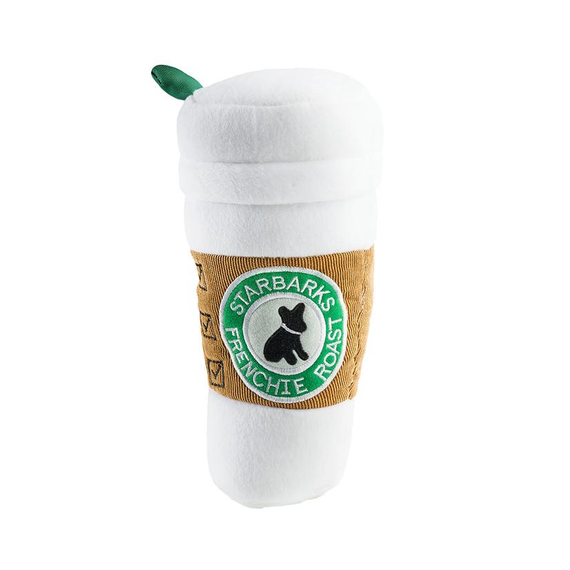 Haute Diggity Dog Supplies L / Multi Haute Diggity Dog Large Starbarks Coffee Cup With Lid Squeaker Dog Toy