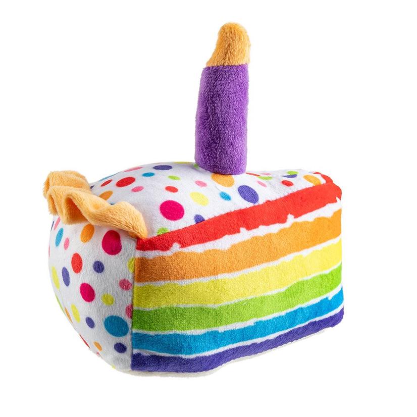 Haute Diggity Dog Supplies Multi Haute Diggity Dog Birthday Cake Slice Dog Toy