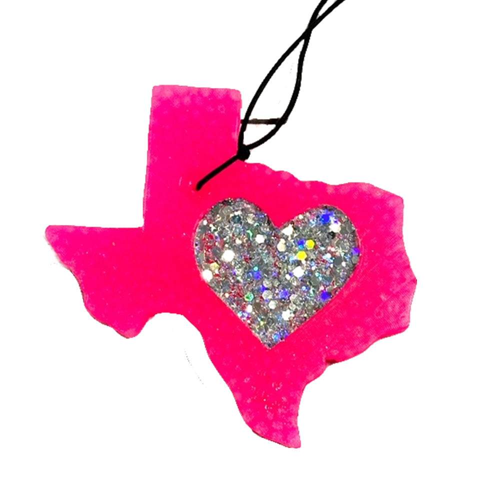 Heavenly Divine Creations Other Heavenly Divine Creations Pink Texas Heart Lava Air Freshener