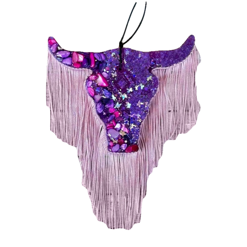 Heavenly Divine Creations Other Heavenly Divine Creations Purple Baja Cactus Bull Skull Air Freshener