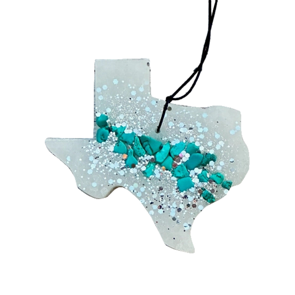 Heavenly Divine Creations Other Heavenly Divine Creations White Texas With Rocks Leather Twine Air Freshener