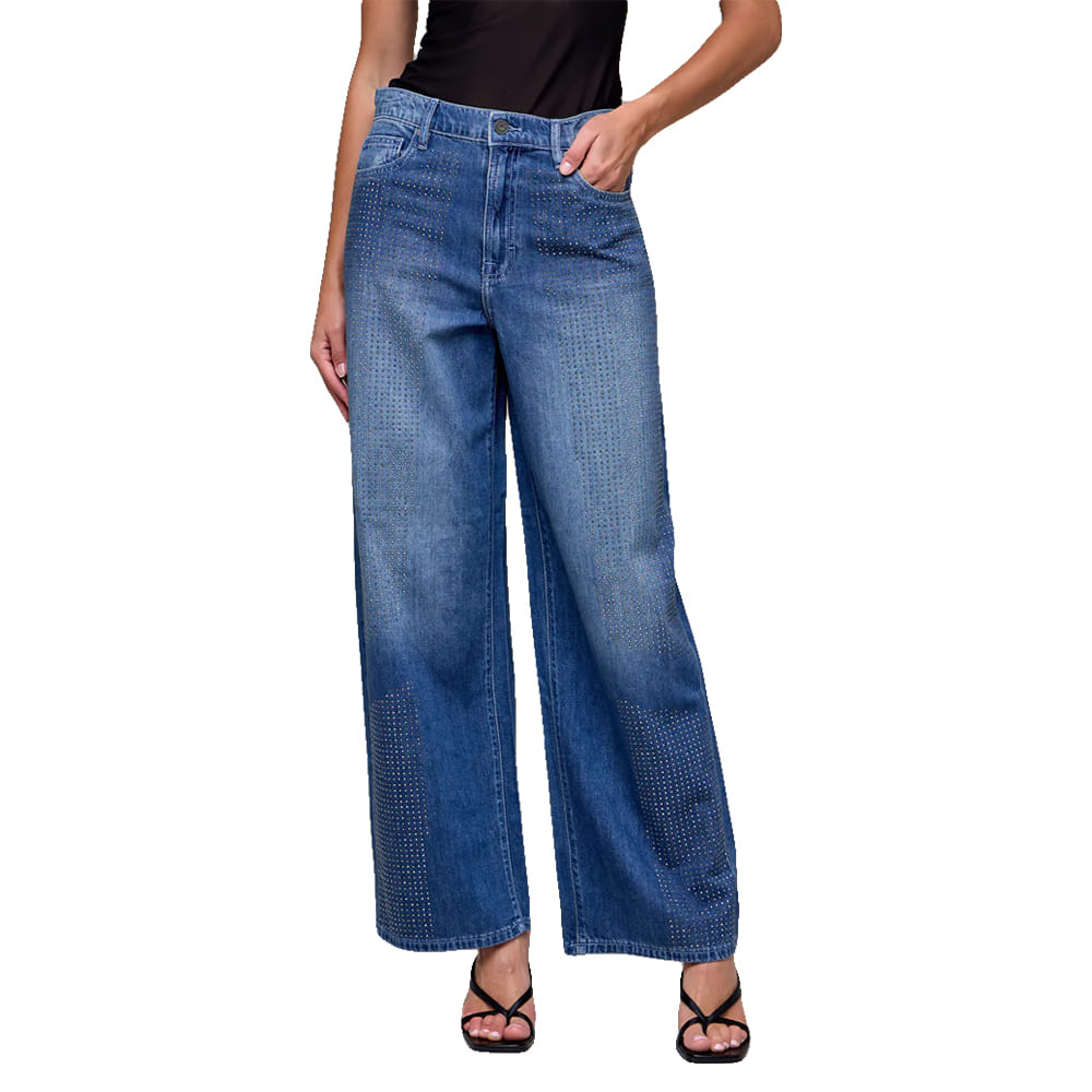 Hidden Apparel 32 INSEAM OVERSIZED BAGGY RHINESTONES