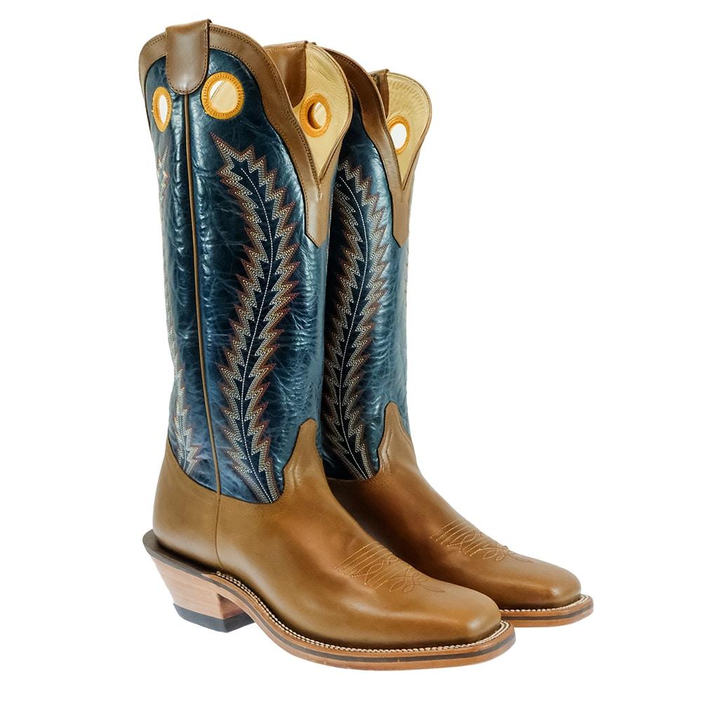 Hondo Boots Footwear Hondo Honey Crazy Horse Navy Volcano Men's Boots