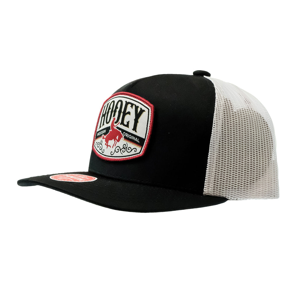 Hooey Hats Hooey Black and White Salado Youth Cap