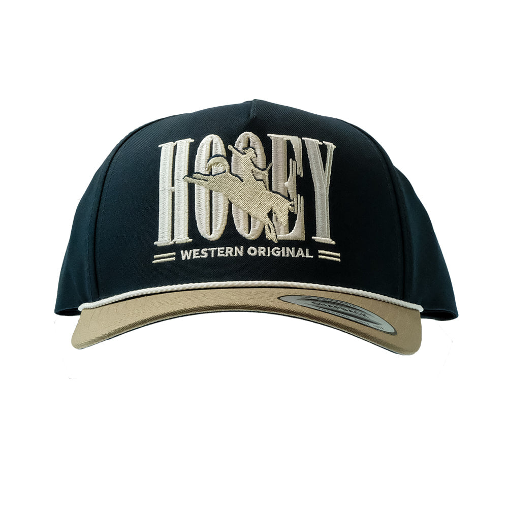 Hooey Hats Hooey Navy and Tan Wild Ride Cap