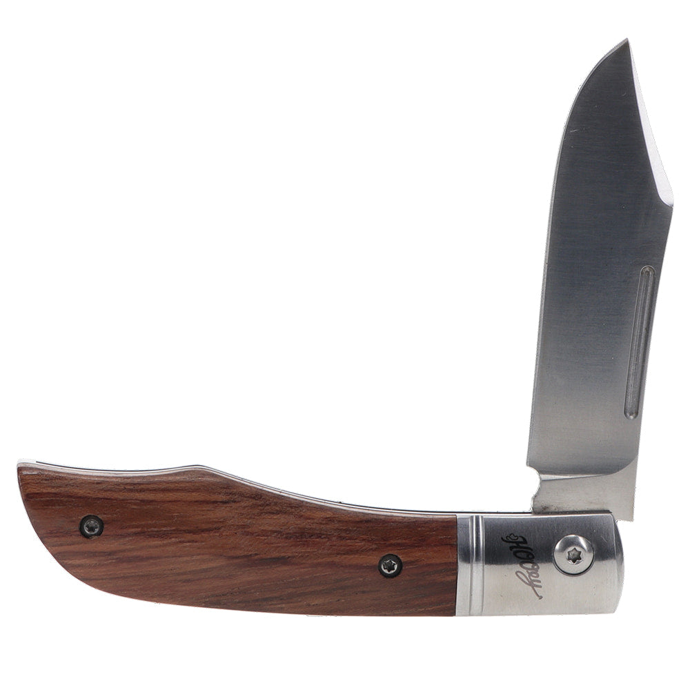 Hooey Knives Hooey Copper Dyed Burlwood Knife with Clip