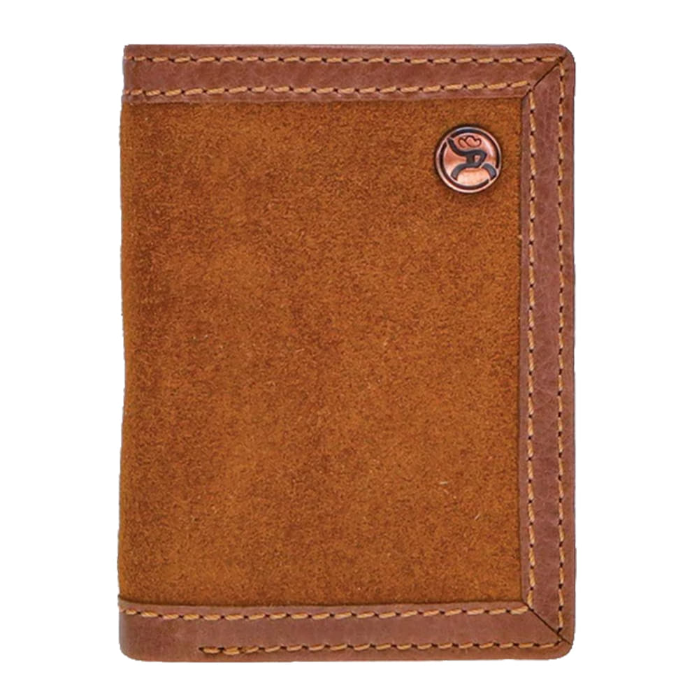 Hooey Other Hooey Men's Brown Roughy Classic Rough Out Trifold Wallet