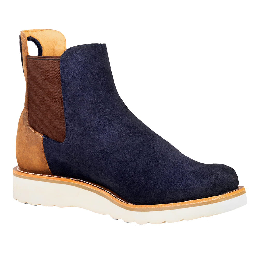 Horsepower Footwear Horse Power 6" Marine Blue Suede Men's Swedge Shoe