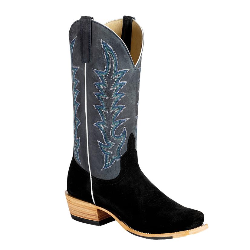 Horsepower Footwear Horse Power Black Suede Rough Out Men's Boot
