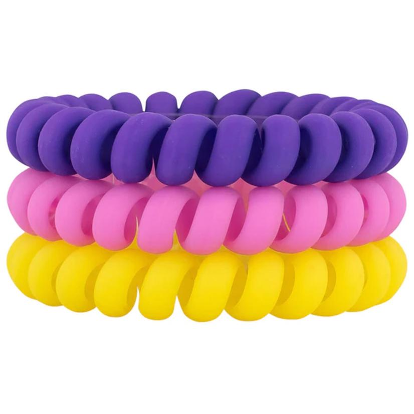 Hotline Hair Ties Other Multi / OSFA Hotline Hair Ties Flower Power Matte Set
