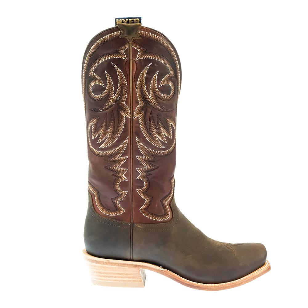 Hyer Boots Footwear Hyer Boots Hays Rust Vintage Goat Shaft Men's Boots