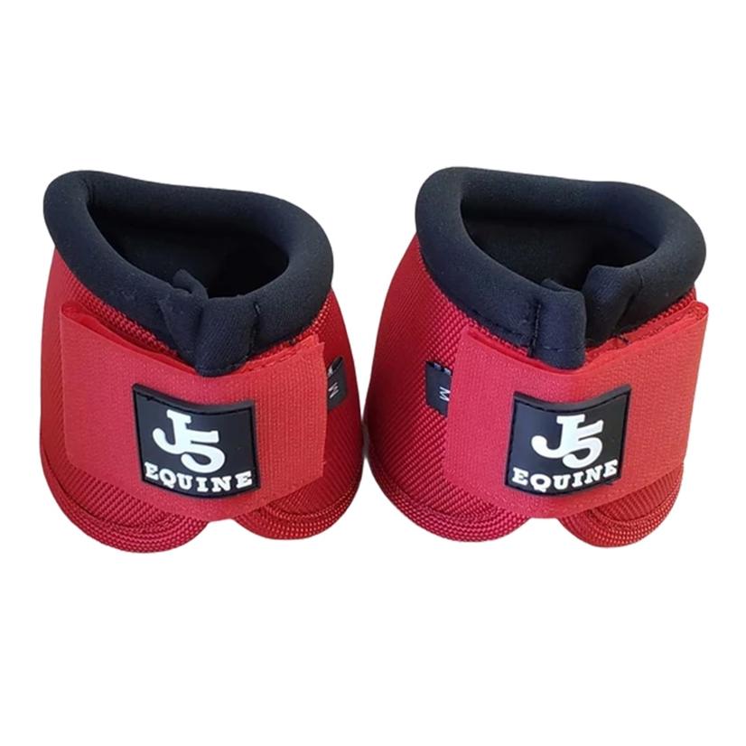 J5 Equine Tack M / Red J5 Equine Premium Bell Boots