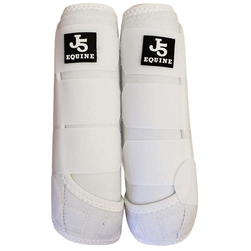 J5 Equine Tack M / White J5 Equine Premium Splint Boots