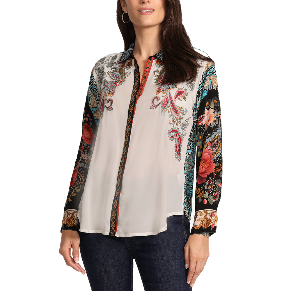 Johnny Was Apparel Johnny Was Ladies Cashmere Shirt