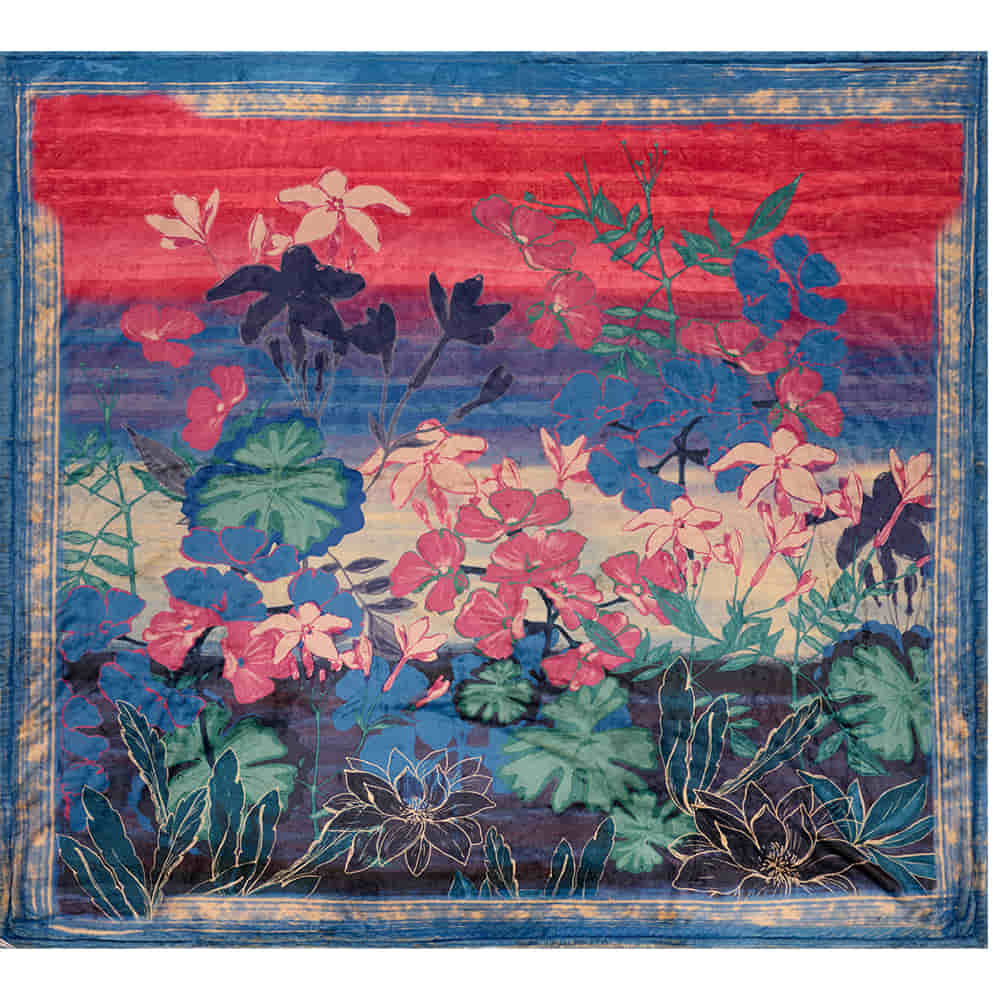 Johnny Was Collection Home Decor Johnny Was Collection Laurel Canyon Cozy Blanket in Lavendula