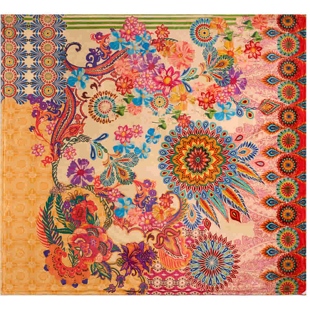 Johnny Was Collection Home Decor Johnny Was Collection Laurel Canyon Cozy Blanket in Magnolia