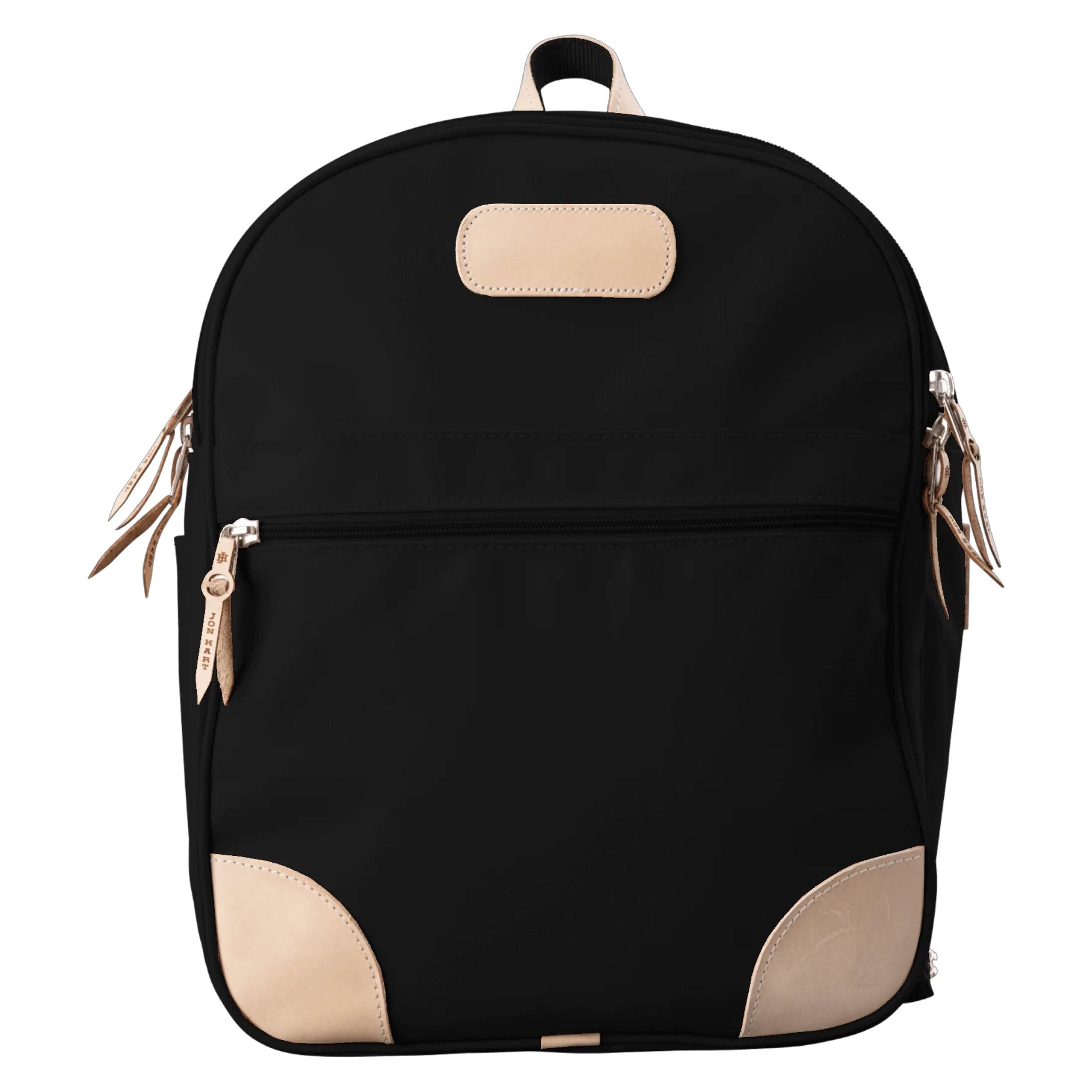 JON HART 6000 BACKPACKS LARGE BACKPACK COATED CANVAS BLACK