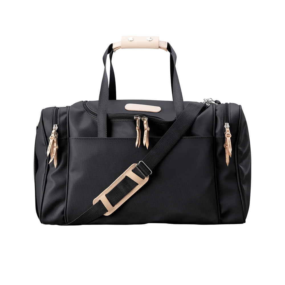 Jon Hart Other Black Jon Hart Medium Square Duffel Black Coated Canvas