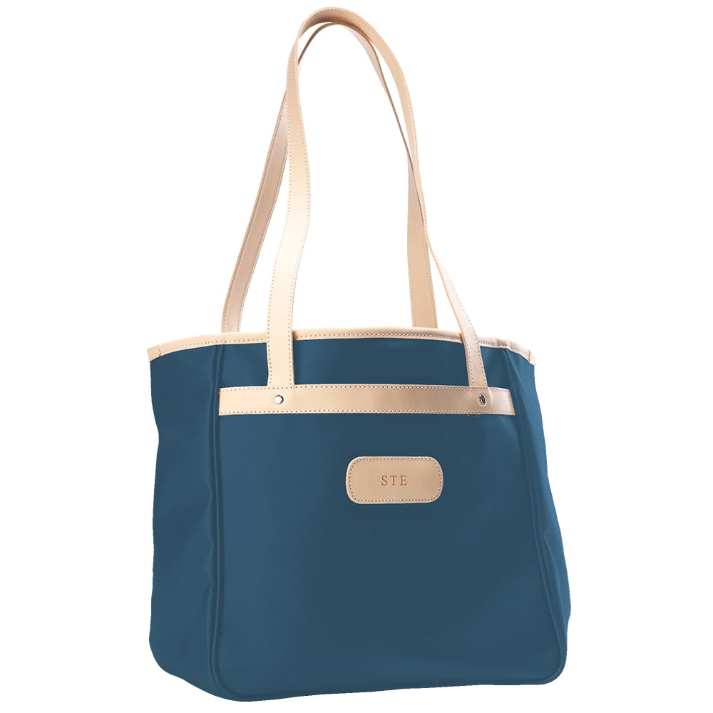 Jon Hart Other Blue Jon Hart Amelia French Blue Coated Canvas Tote Bag