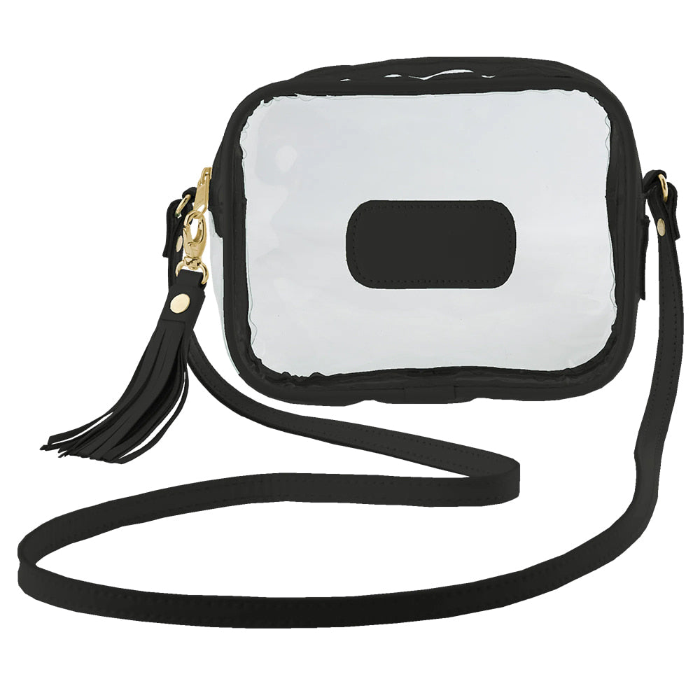 Jon Hart Other Clear Jon Hart Lola Clear Black Leather Crossbody