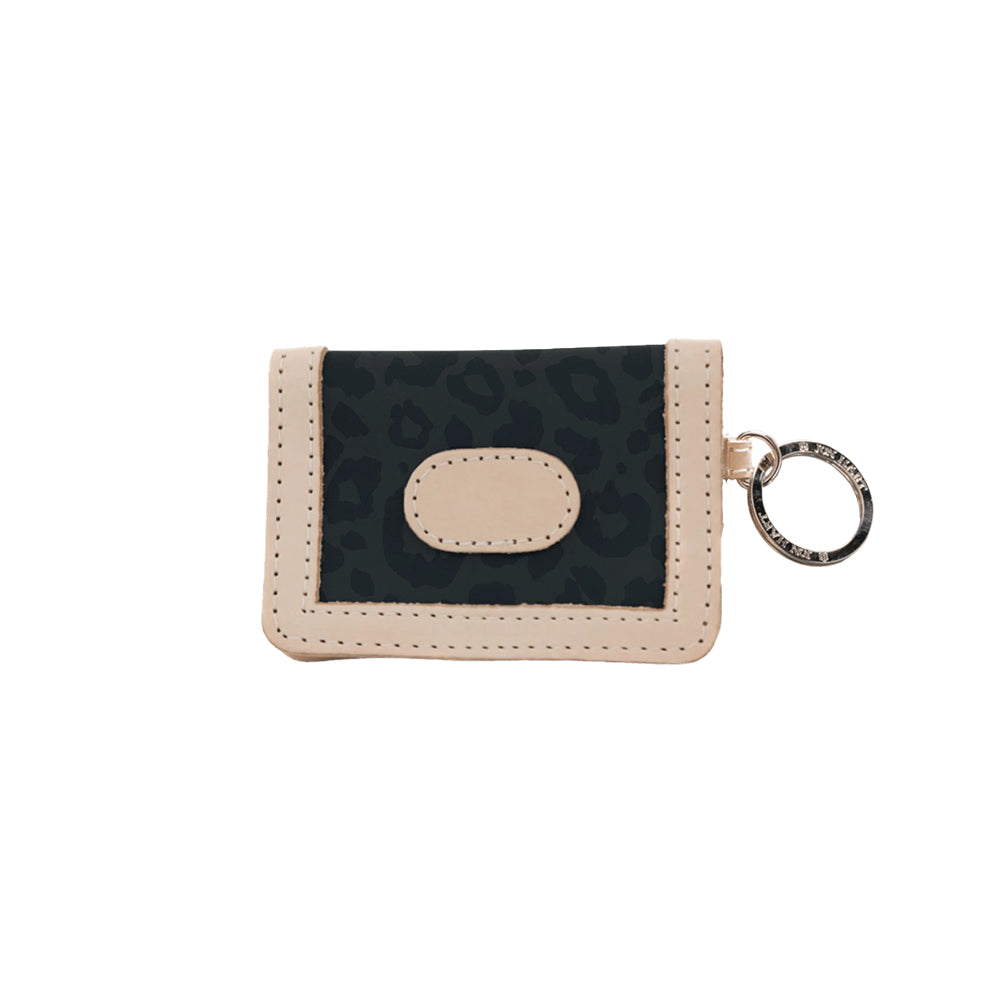 Jon Hart Other ID WALLET Dark Leopard Coated Canvas